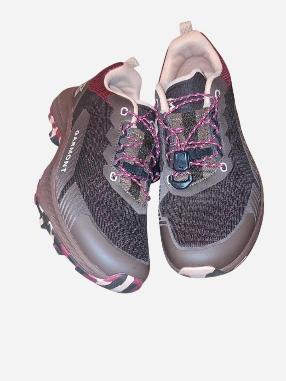 Garmont 9.81 Pulse Brown, Red, and Pink Hiking Sneakers - Picture 5 of 8